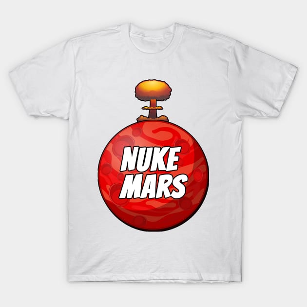 Nuke Mars T-Shirt by Soll-E